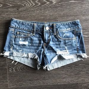 American Eagle Outfitters Distressed Jean Shorts